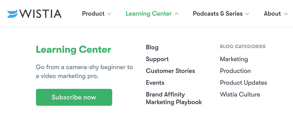 Smart Content Marketing Campaigns: Vlogging/Blogging by Wistia